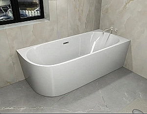 Ванна акриловая CeruttiSPA AMI CT10090 170х75 белая купить в интернет-магазине Sanbest