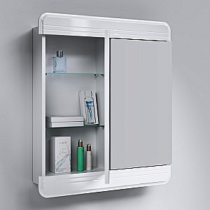 Зеркальный шкаф AQWELLA Корсика 70 купить в интернет-магазине сантехники Sanbest