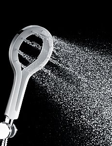 Душевая лейка Rav-Slezak PS0056 хром/белый купить в интернет-магазине сантехники Sanbest