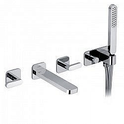 Смеситель для ванны с душем Webert Living LV720901015 купить в интернет-магазине сантехники Sanbest