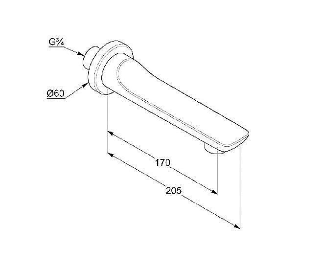 Излив Kludi Balance 5250391 купить в интернет-магазине сантехники Sanbest