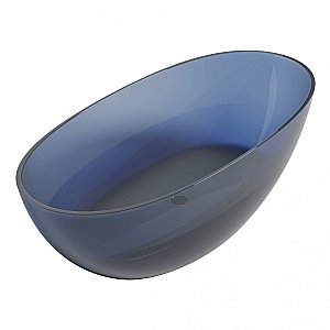 Ванна прозрачная ABBER Kristall AT9701Saphir синяя купить в интернет-магазине Sanbest