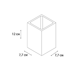 Стакан FIXSEN GUSTO FX-300-3 купить в интернет-магазине сантехники Sanbest