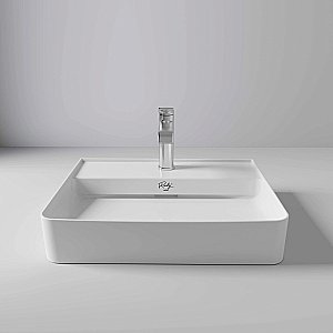 Накладная раковина CREAVIT Ruby 50х40 RB051-00MB42E-0000 жемчужно-белая матовая купить в интернет-магазине Sanbest