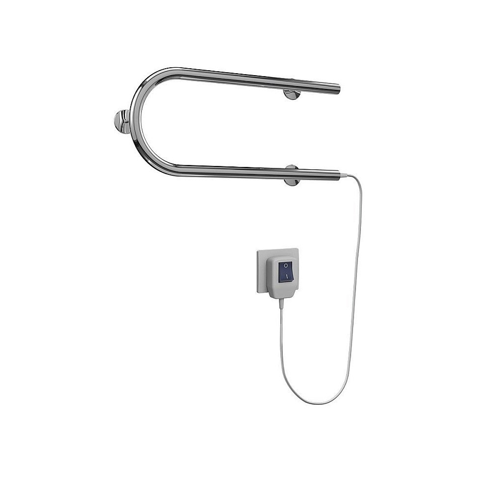 Полотенцесушитель электрический Terminus П-образный 600x200 купить в интернет-магазине сантехники Sanbest