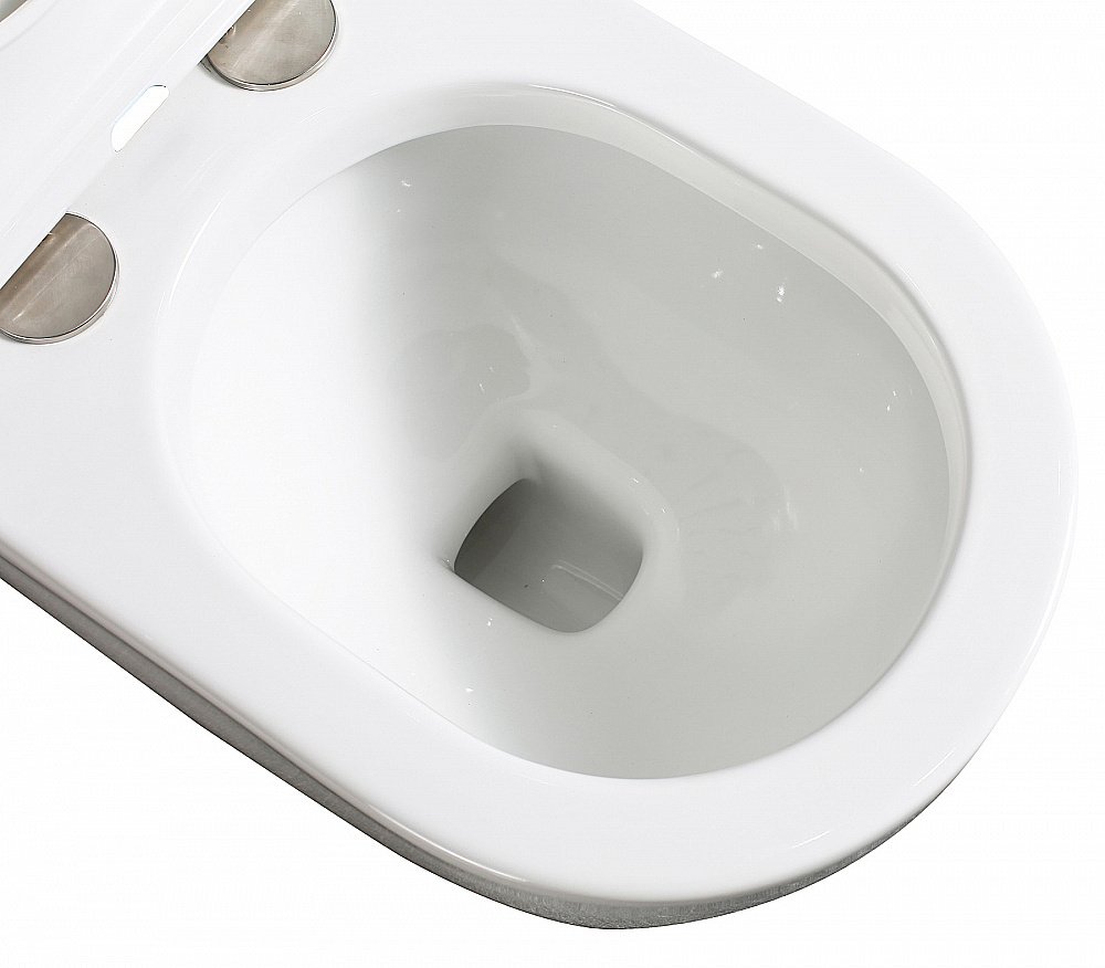 Унитаз ABBER Bequem AC1114P импульсный смыв, с крышкой микролифт купить в интернет-магазине Sanbest