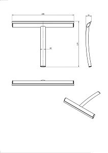 Скребок Langberger Accessories 71183 купить в интернет-магазине сантехники Sanbest