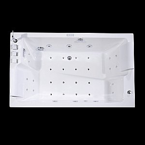 Ванна акриловая Orans OLS-BT62115B 170х100 белая с гидромассажем купить в интернет-магазине Sanbest