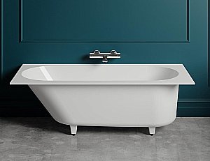 Ванна Salini ORNELLA S-Stone 179x79 102322M белая матовая купить в интернет-магазине Sanbest