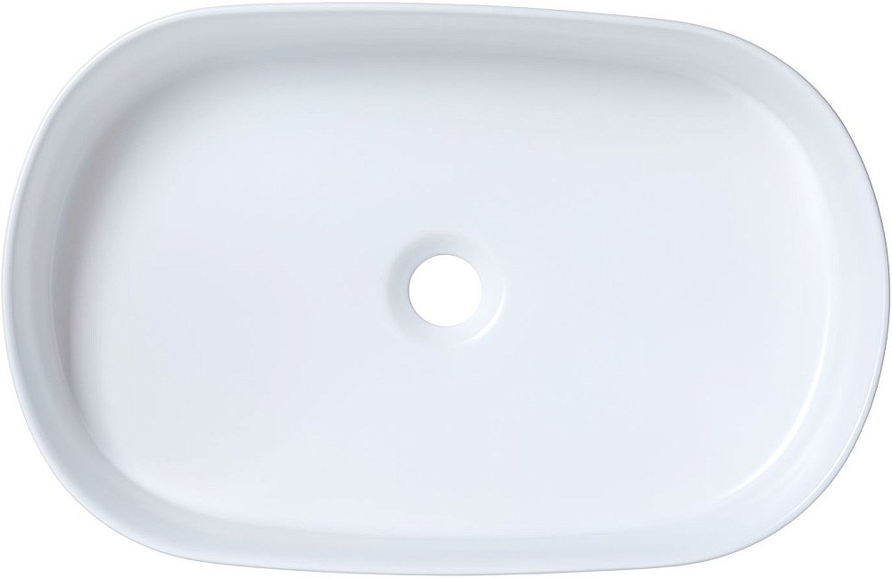 Раковина Allen Brau Fantasy Oval 55 4.11022.21 белая матовая купить в интернет-магазине Sanbest