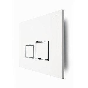 Кнопка для инсталляции Taliente Square 31204010 белая купить в интернет-магазине сантехники Sanbest