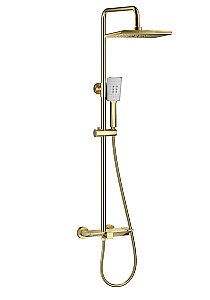 Душевая система WONZON & WOGHAND, Брашированное золото (WW-AE33110-BG) купить в интернет-магазине сантехники Sanbest