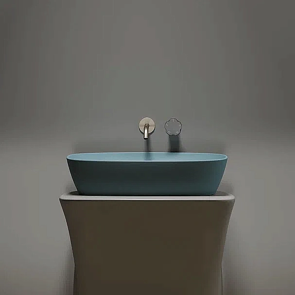 Раковина Ceramica Nova Element 60 CN6049MLG зеленая матовая купить в интернет-магазине Sanbest