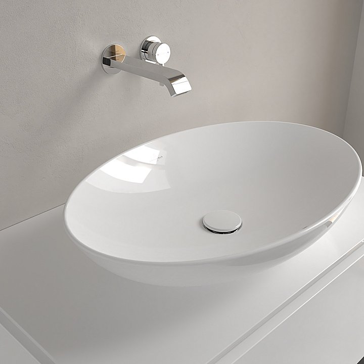 Раковина Villeroy&Boch Loop & Friends 4A480001 альпийский белый купить в интернет-магазине Sanbest