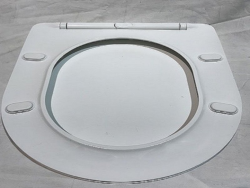 Унитаз напольный CeramaLux 1219A белый, безободковый, с бачком, с крышкой микролифт купить в интернет-магазине Sanbest