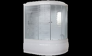 Душевая кабина Royal Bath RB170ALP-C 170x100 профиль белый/стекло матовое купить в интернет-магазине Sanbest