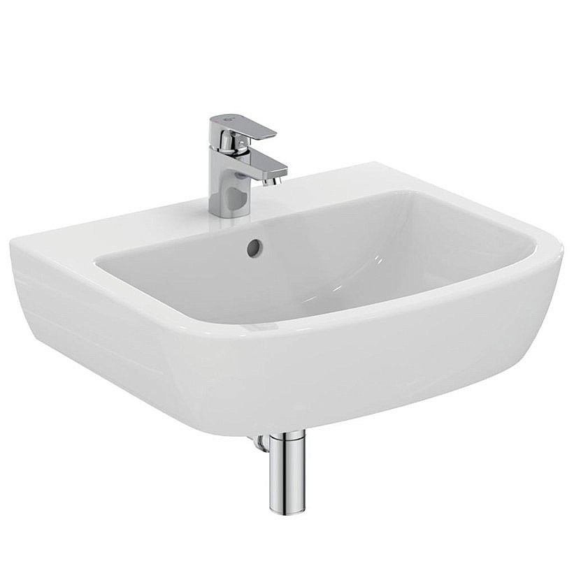 Раковина на полупьедестале Ideal Standard Tempo 55 T056501 белая купить в интернет-магазине Sanbest