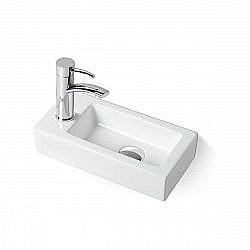 Раковина керамическая Vincea VBS-133L Левосторонная купить в интернет-магазине сантехники Sanbest