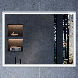 Зеркало LED Vincea VLM-3VN1007-2 100х70 в ванную от интернет-магазине сантехники Sanbest