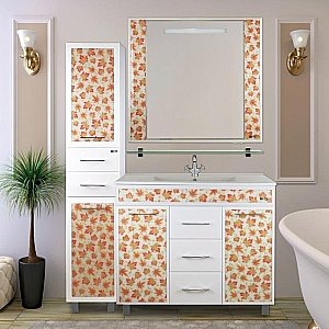 Зеркало Misty Канада 74x83 (кленовый лист) в ванную от интернет-магазине сантехники Sanbest