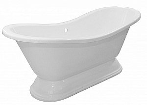 Ванна Эстет Бостон 180х74 на подиуме белая купить в интернет-магазине Sanbest