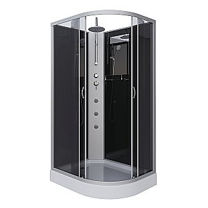 Душевая кабина Niagara Classic NG-3512-14BKTG 120х80 с гидромассажем купить в интернет-магазине Sanbest