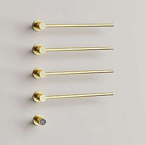 Полотенцесушитель электрический Sancos Linea SC14001BG брашированное золото купить в интернет-магазине сантехники Sanbest