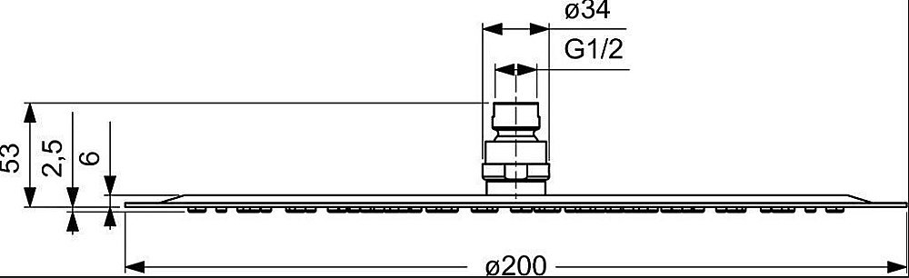 Душевая система Ideal Standard Idealrain Ceraflex BD006XC купить в интернет-магазине сантехники Sanbest