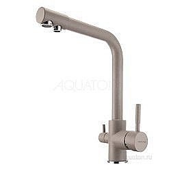 Смеситель для кухни Акватон Руан 1AX004FCXX250 серый купить в интернет-магазине сантехники Sanbest