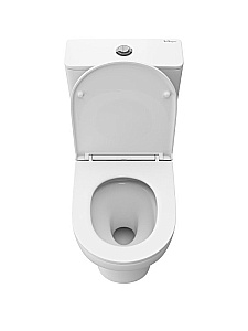 Унитаз-компакт BelBagno LOUNGE-TOR-2 BB2802CP/T-TOR/SC белый, с крышкой микролифт, с бачком, безободковый, слив-торнадо купить в интернет-магазине Sanbest