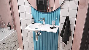 Раковина Excellent Be Spot 60 CEEX.2301.600.WH белая купить в интернет-магазине Sanbest