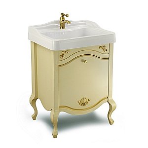 Тумба с раковиной Migliore Impero 60 бежевая для ванной в интернет-магазине Sanbest