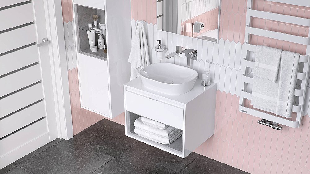 Раковина Excellent Jima 46,5 CEAC.2001.465.WH белая купить в интернет-магазине Sanbest