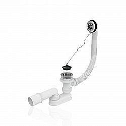 Слив-перелив для ванны Koller Pool B70CPPB хром купить в интернет-магазине сантехники Sanbest