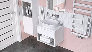 Раковина Excellent Jima 46,5 CEAC.2001.465.WH белая купить в интернет-магазине Sanbest