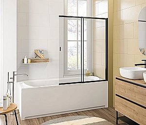 Шторка для ванны Good Door SCREEN SL-100-C-В купить в интернет-магазине Sanbest