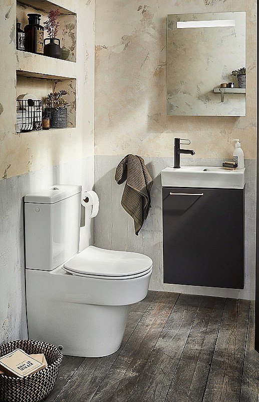 Зеркало Jacob Delafon PARALLEL EB1410RU-NF 50 в ванную от интернет-магазине сантехники Sanbest