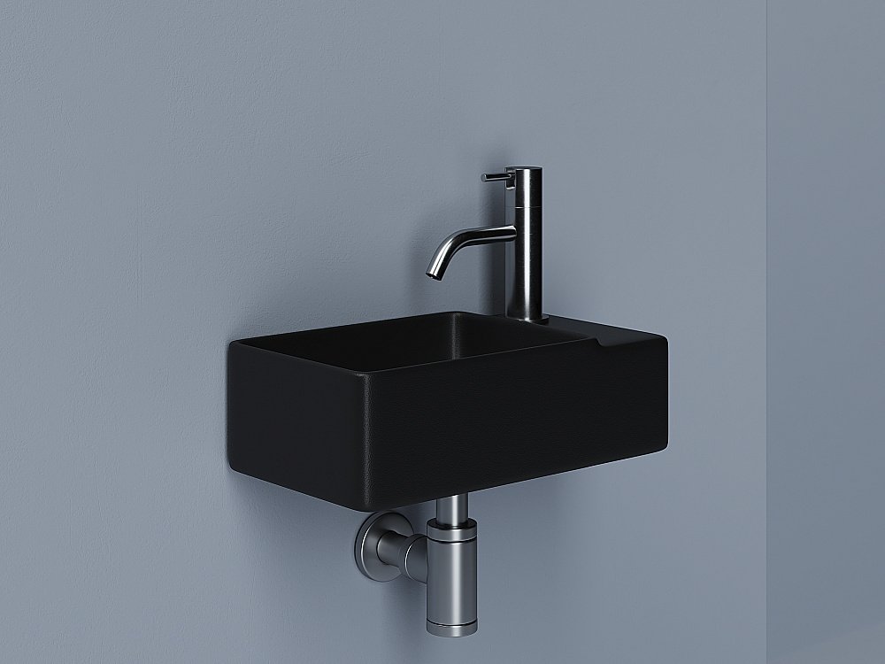 Раковина Ceramica Nova Element 39 CN5045MB черная матовая купить в интернет-магазине Sanbest