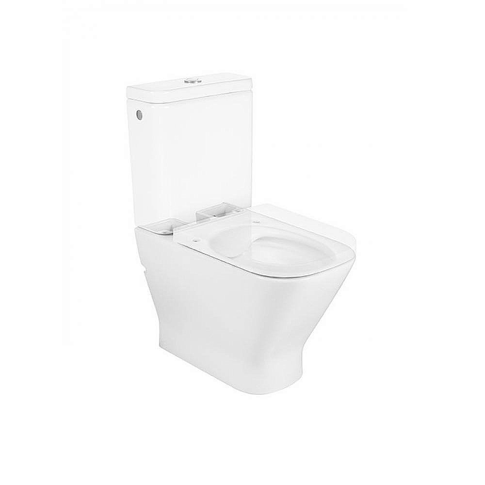 Унитаз напольный Roca The Gap 34273700H безободковый, с бачком купить в интернет-магазине Sanbest