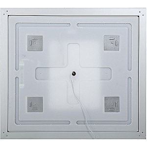 Зеркало BelBagno Kraft SPC-KRAFT-900-800-SENS-AL сатин в ванную от интернет-магазине сантехники Sanbest