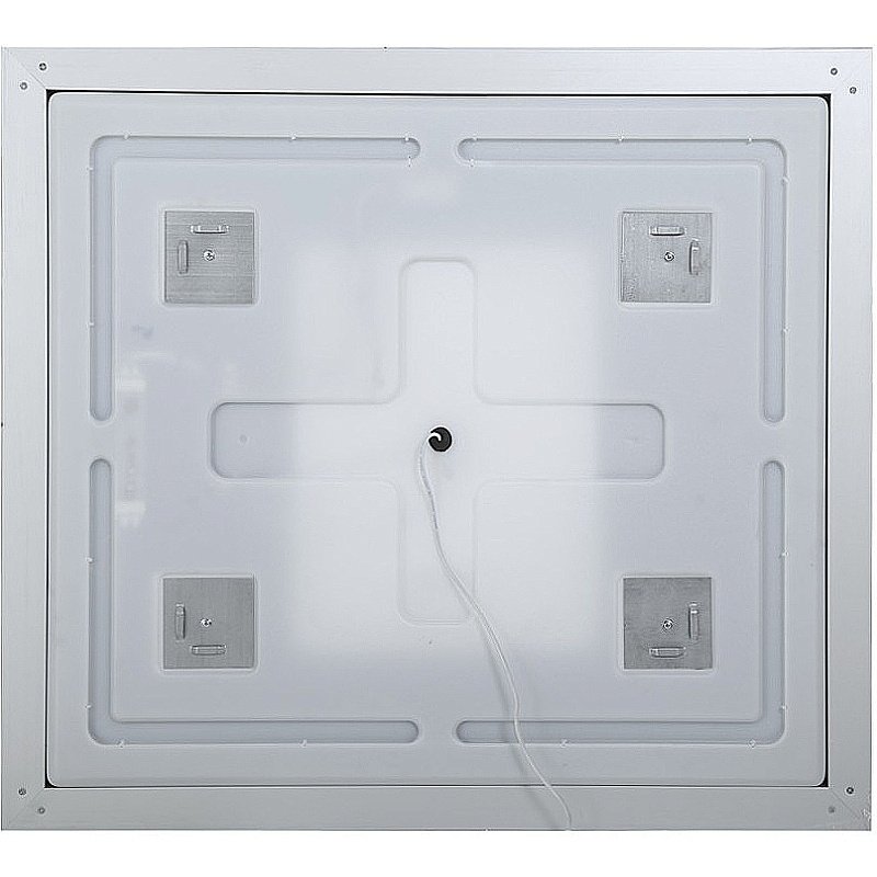 Зеркало BelBagno Kraft SPC-KRAFT-900-800-SENS-AL сатин в ванную от интернет-магазине сантехники Sanbest