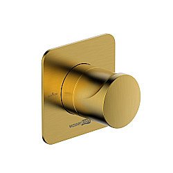 Дивертор Wasserkraft Havel A282 2 выхода, золото матовое для смесителя в интернет-магазине сантехники Sanbest