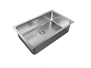 Кухонная мойка Paulmark VISTA 74 UNI PM307444-BS брашированная нержавеющая сталь купить в интернет-магазине сантехники Sanbest