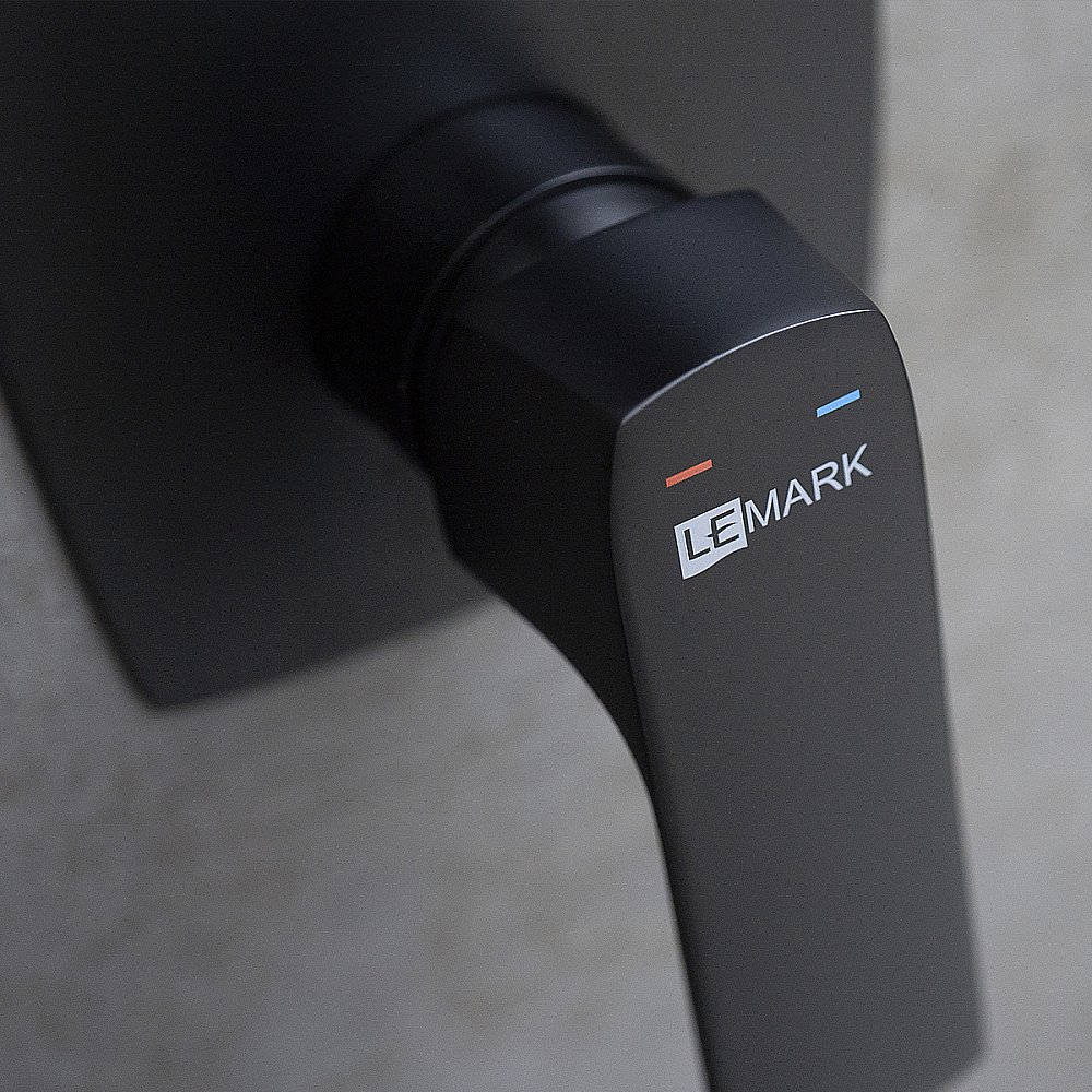 Душевая система Lemark Ursus LM7222BL Черный купить в интернет-магазине сантехники Sanbest