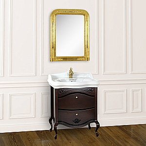 Тумба с раковиной Migliore Impero 70 Noce с 2 ящиками для ванной в интернет-магазине Sanbest