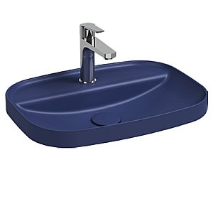 Раковина ISVEA Infinity 55 10NF50055SV-2Z синий матовый купить в интернет-магазине Sanbest