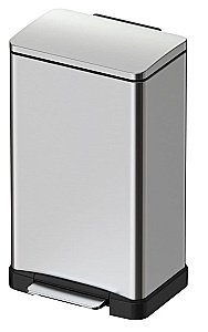 Ведро для мусора WeltWasser WW LASSY MT матовая сталь купить в интернет-магазине сантехники Sanbest