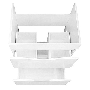 Тумба с раковиной Loranto Santorini 60 CS00105567 белая для ванной в интернет-магазине Sanbest