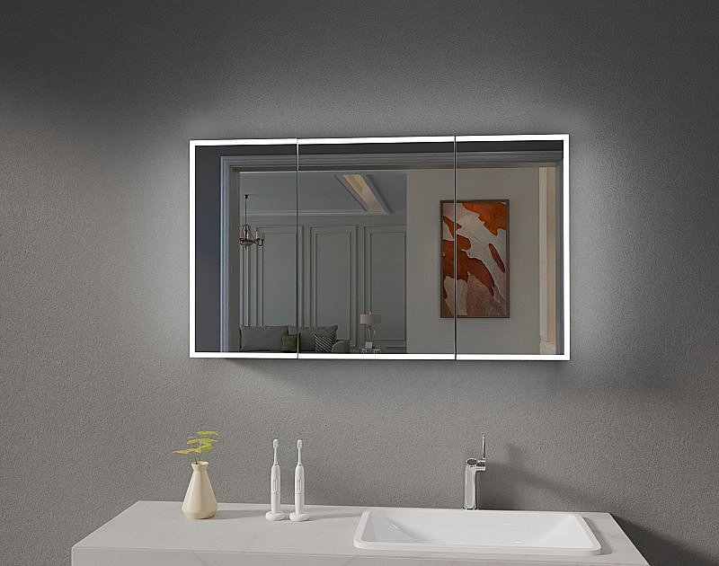 Зеркальный шкаф Esbano ESMT3812D 120х70 купить в интернет-магазине сантехники Sanbest