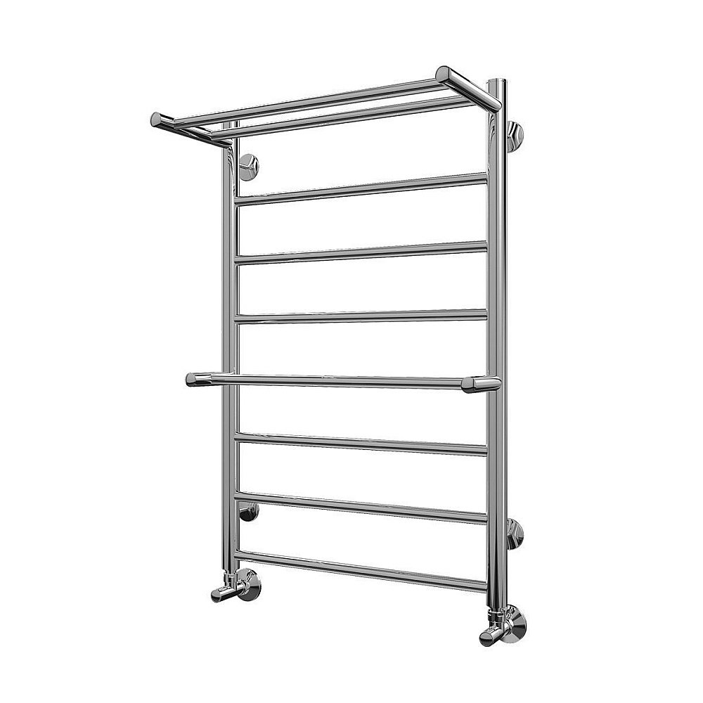 Полотенцесушитель водяной Terminus Анкона П8 500x801 с полкой купить в интернет-магазине сантехники Sanbest